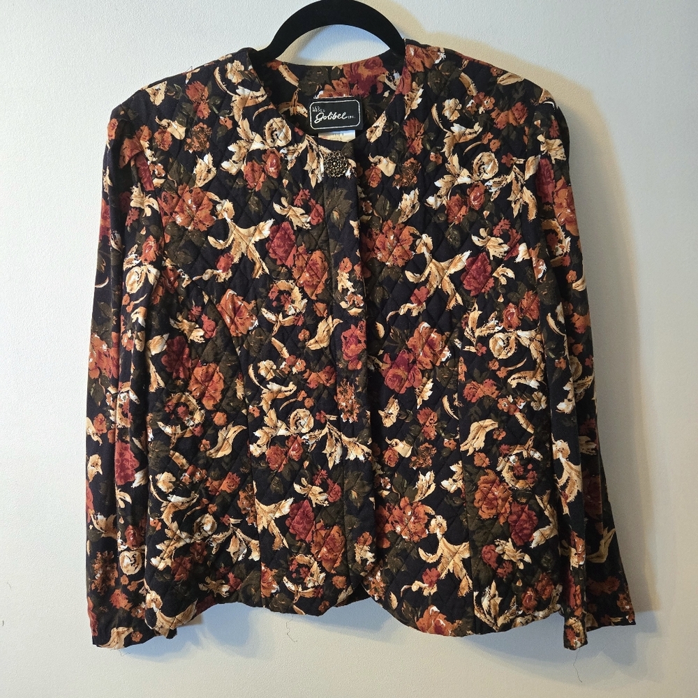 Vintage Les Modes Jolibel Quilted Jacket